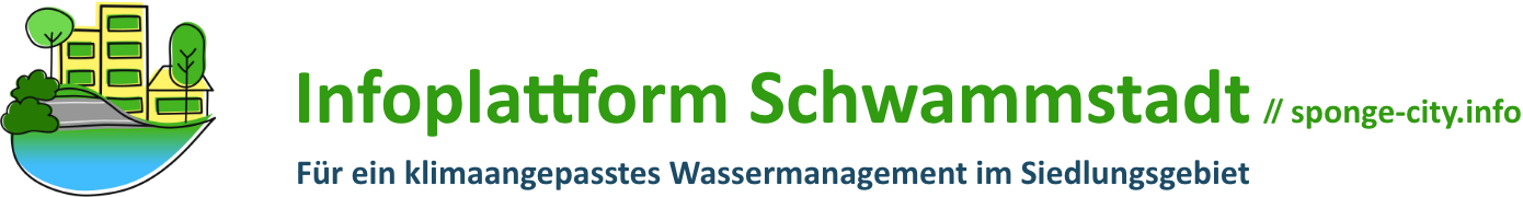 Infoplattform Schwammstadt - Für ein klimaangepasstes Wassermanagement im Siedlungsgebiet